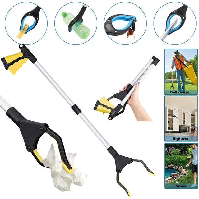 Ausilio di presa pieghevole 32" con pinza di presa magnetica braccio di presa pinza per spazzatura pinza per spazzatura DHL