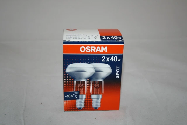 Nuovo OSRAM Concentra Riflettore 25W/40W E14 230V R50 Faretto - Foto 5