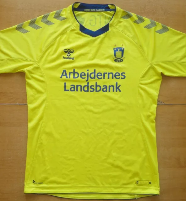 2018/19 Brondby IF Hummel Size M Football Shirt Jersey