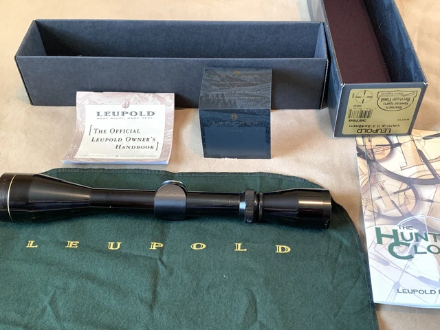 LEUPOLD VARI-X II 3-9x40mm Rifle Scope Duplex 36766 $299.99