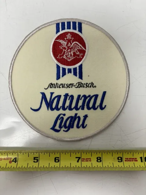 Anheuser-Busch Natural Light Beer Patch- Large Patch