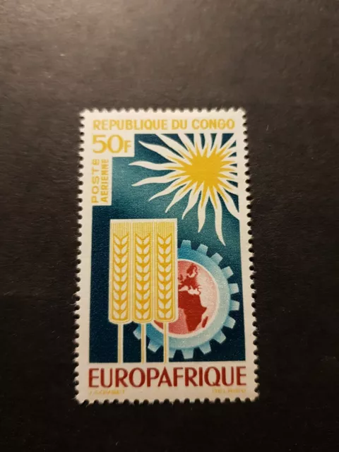 Timbre Afrique Congo Poste Aérienne Pa N°20 Neuf ** Luxe Mnh 1964