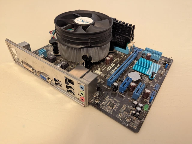ASUS H61M-K E3-1230 with 8GB DDR3 - LGA1155 Micro ATX Motherboard & I/O ...