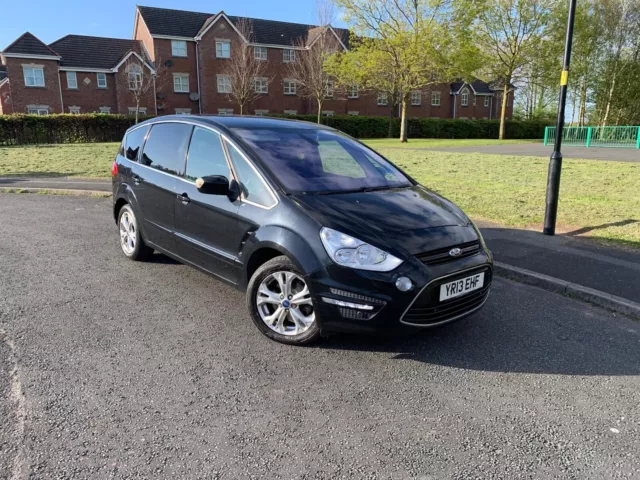 2013 Ford S-Max  Titanium 2.0 Tdci 7 Seater In Panther Black