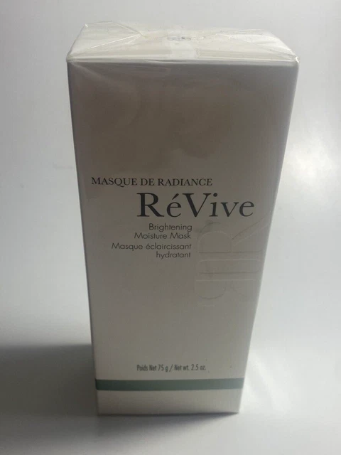 ReVive Masque de Radiance Brightening Moisture Mask 2.5 Oz / 75g SEALED