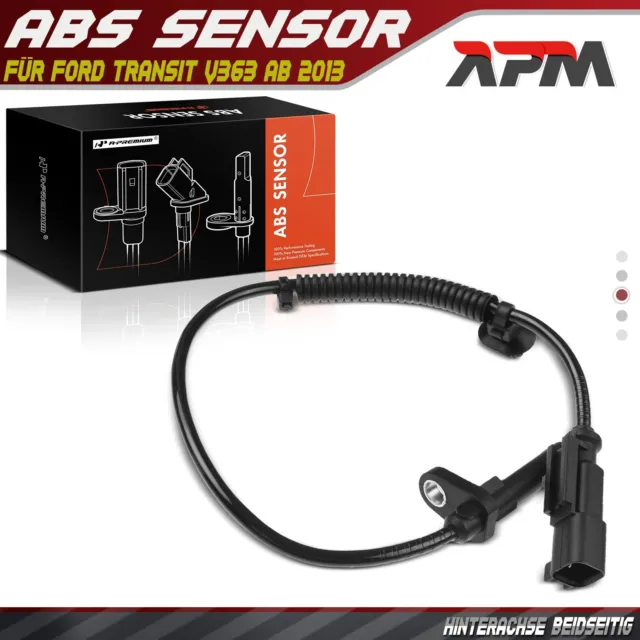 Sensore ABS Raddrehzahlgeber Asse Entrambi i Lati per Ford Transit V363 Da 2013
