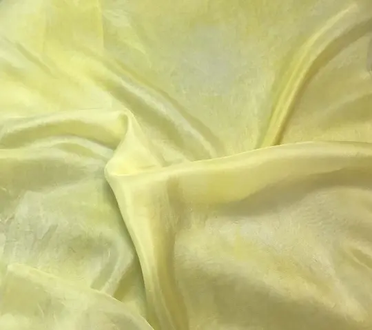Hand Dyed SUNSHINE YELLOW China Silk HABOTAI Fabric