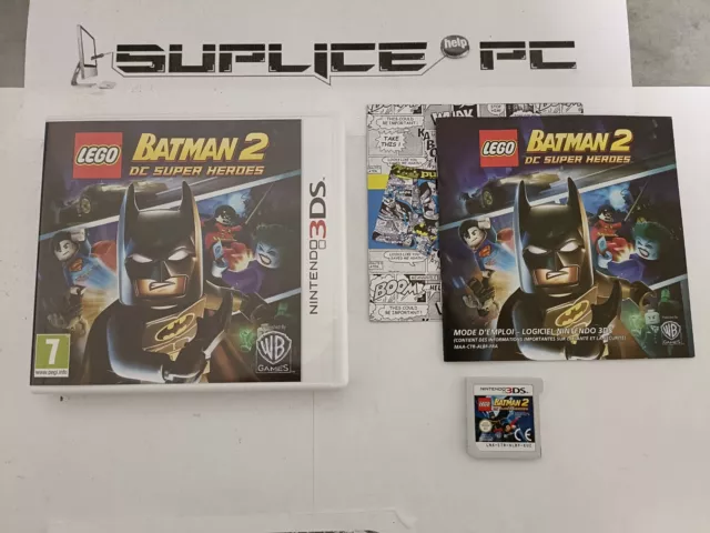 LEGO BATMAN 2 Dc Super Heroes - Nintendo 3Ds - Jeu Pal Fr - ?Test Ok ?  EUR 6,00 - PicClick FR