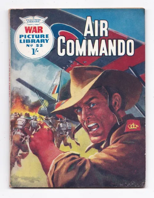 War Picture Library #52 AIR COMMANDO (original, 1960). VG+