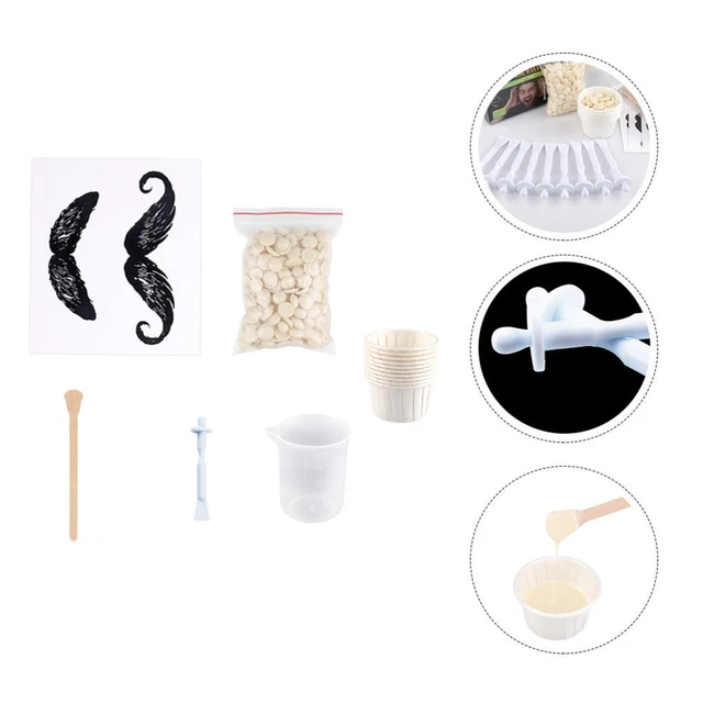 Kit cera naso da uomo naso canna cera naso applicatori cera naso rimozione capelli cera