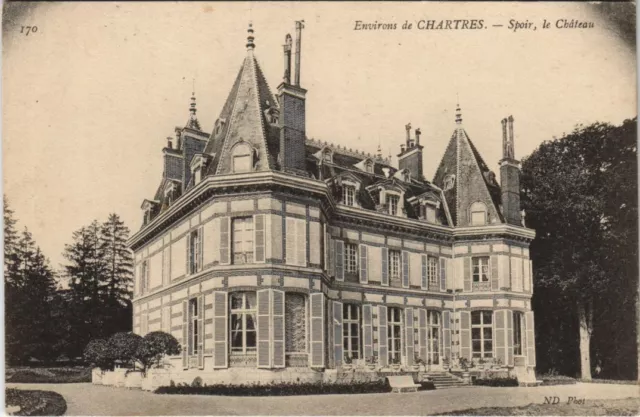 CPA Environs de Charters - Spoir le Chateau (131727)