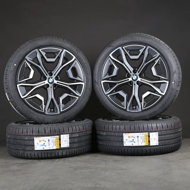 ORIGINAL 22 INCH BMW ( Ix) Summer Wheels i20 Alloy Wheels Styling 1021 ...