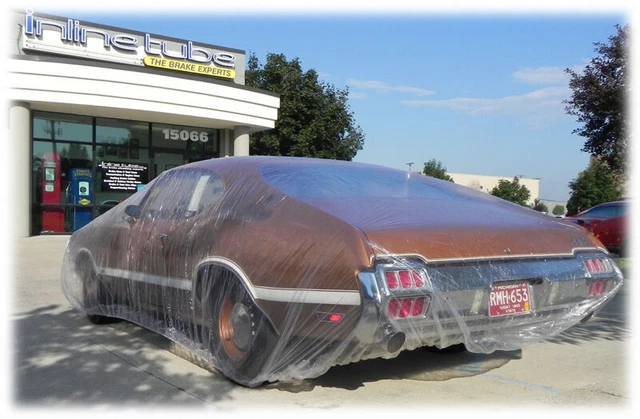 Ford Car 1932-1970 12X18 Plastic Car Cover, Dust, Rain, Car Show 5 Covers Ford Car 1932-1970 12X18 Plastic Car Cover, Dust, Rain, Car Show 5 Covers
