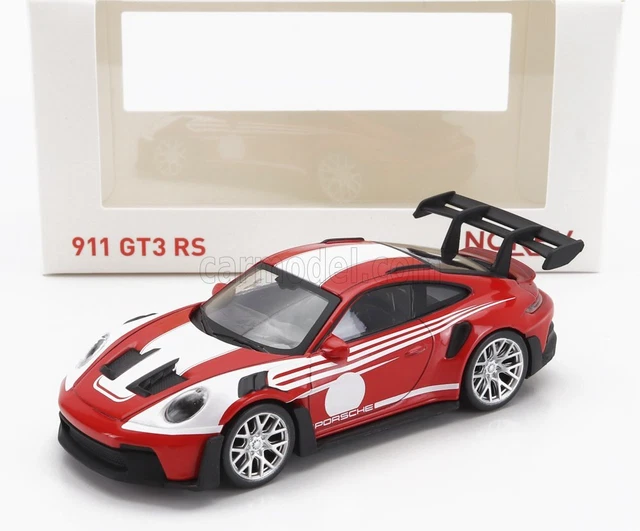 Porsche 911 GT3 RS (992) Rouge Salzburg – Spark 1:43 – édition Limitée à 917 Pièces