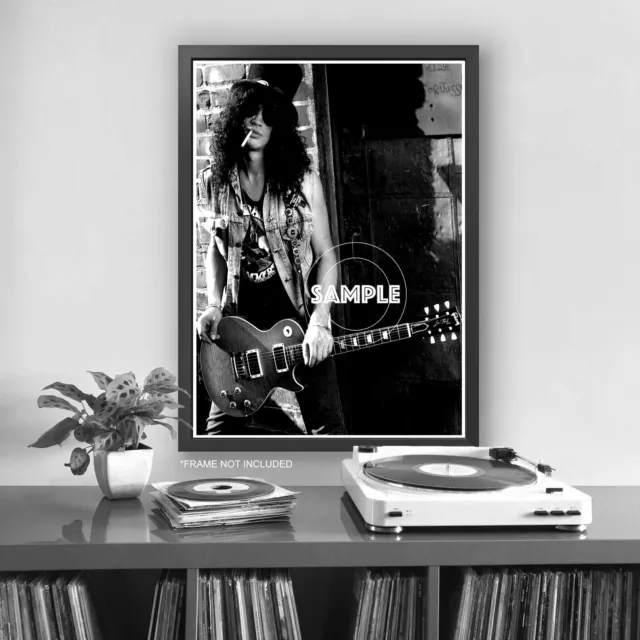 Slash Guns N Rose Stampa Poster Senza Cornice Fine Arte Da Parete Stampa Poster 3