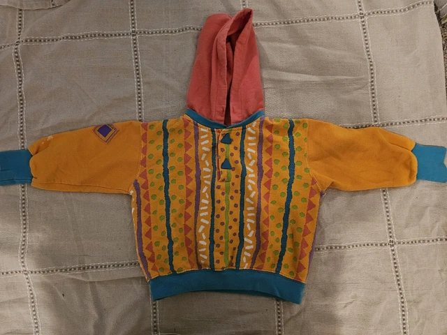 VTG 1990's Weebox Hoodie Sweater Sz 3T