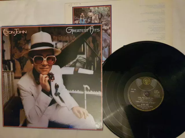 Elton John - Greatest Hits  12" Vinyl record album