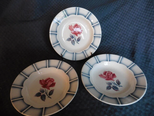 SARREGUEMINES DIGOIN "Dauphin 6 assiettes creuses 22,5 cm terre de fer"1"