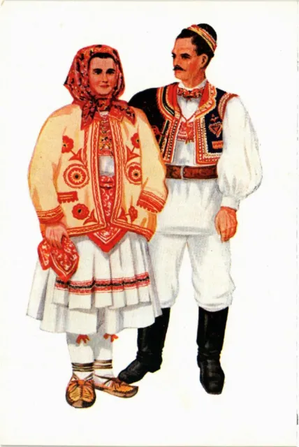 CPA AK Costume National Croate CROATIA (597874)
