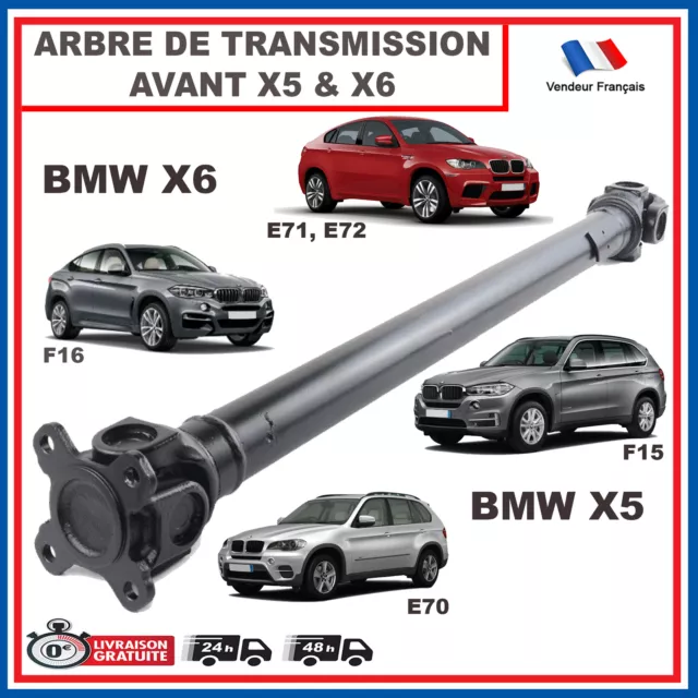 Arbre Transmission PONT Avant BMW X5 X-DRIVE E70 F15 X6 E71 8605866 26209425907