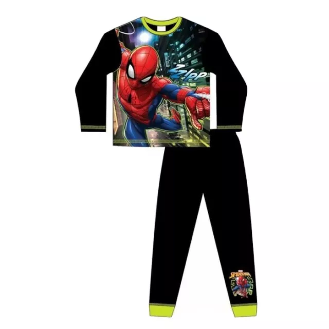 Boys spiderman pyjamas official marvel PJ's 4 5 6 7 8 9 10 years new