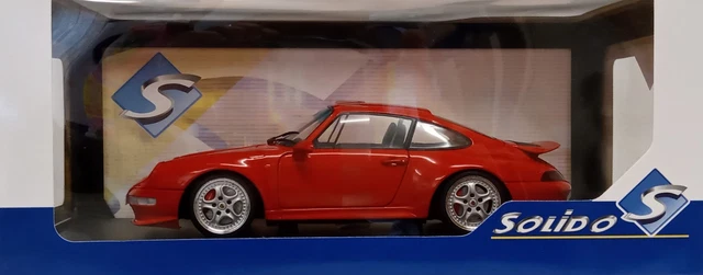 Solido 1/18 Porsche 911 Carrera RS RWB Sakura 2021 Rouge - Miniature Diecast - Occasion
