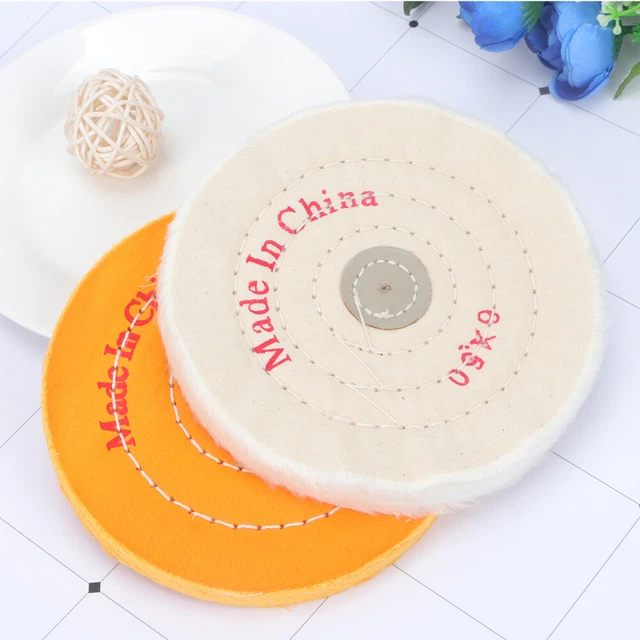 2 Pcs Buffing Wheel Angle Grinder Polishing Pads Metal Processing