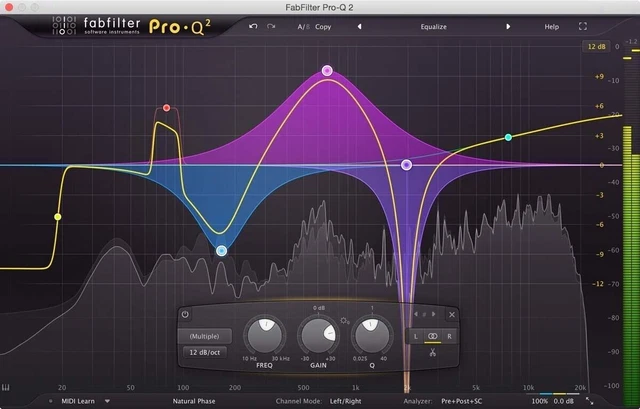 FabFilter Pro-C2 and Pro-Q 2 EQ Plug-in Bundle - eDelivery