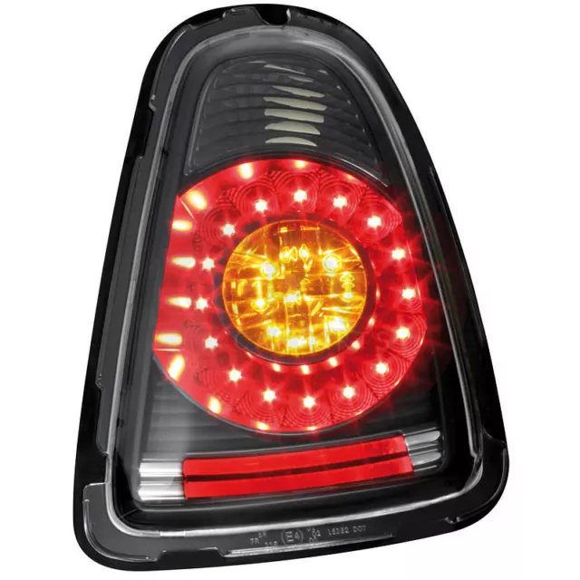 LED 2 X Feux Arrière pour MINI COOPER S R56 06 Noir/Noir BJ1 3