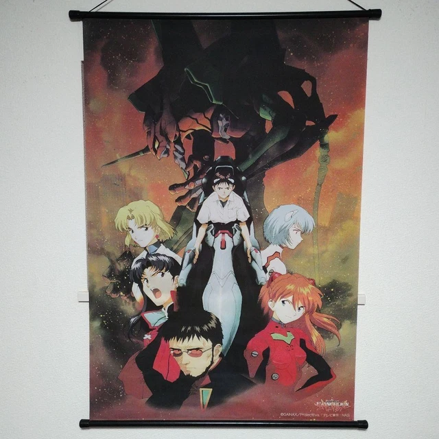 Evangelion Tapestry Ikari Shinji Rei Ayanami Asuka Langley Katsuragi Misato