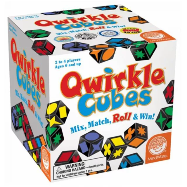 Mindware Qwirkle Cubes Board Jeu Âges 6+2-4 Joueurs