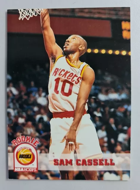 Sam Cassell Rookie RC Hoops 1993/94 NBA Basketball Card #342