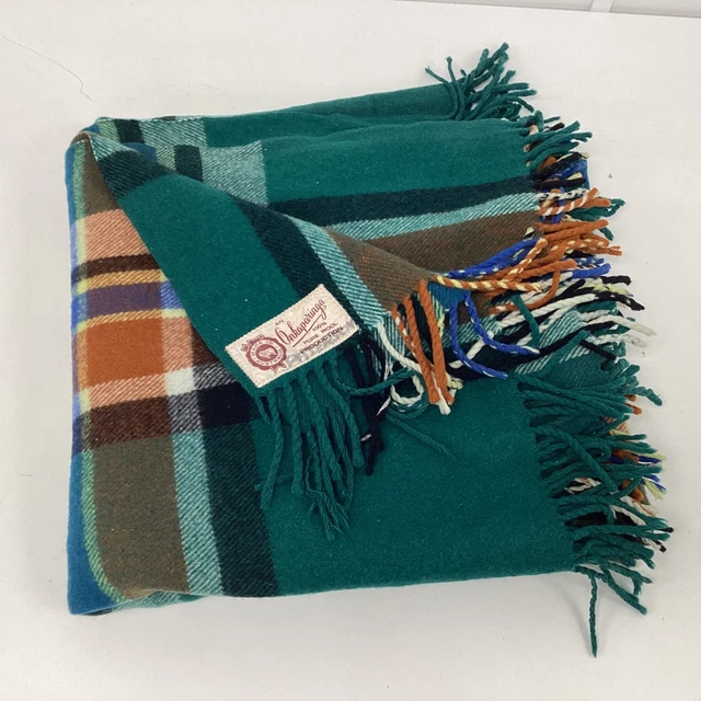 VINTAGE ONKAPARINGA 100 Wool Blanket (H5) S565 14.66 PicClick