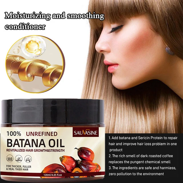 BATANA-ÖL FÜR HAARWACHSTUM Gesünderes Dickeres Und Volleres Haar 120 Ml