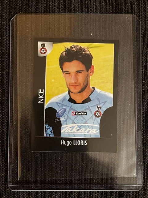 STICKER PANINI FOOT 2008 HUGO LLORIS LYON TOTTENHAM # 319 ROOKIE TOPLOADER