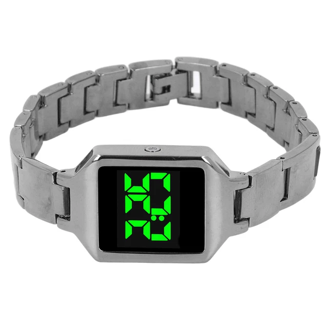 (Black)Design élégant Montre électronique Multifonctionnelle Avec écran