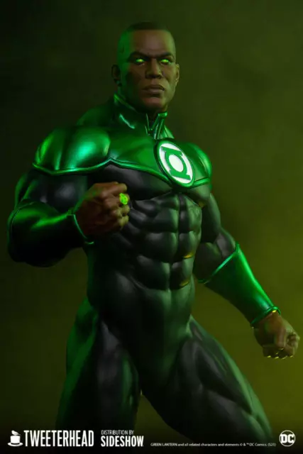 TWEETERHEAD DC Comics Green Lantern John Stewart ⅙ Sixth Scale Maquette NEW