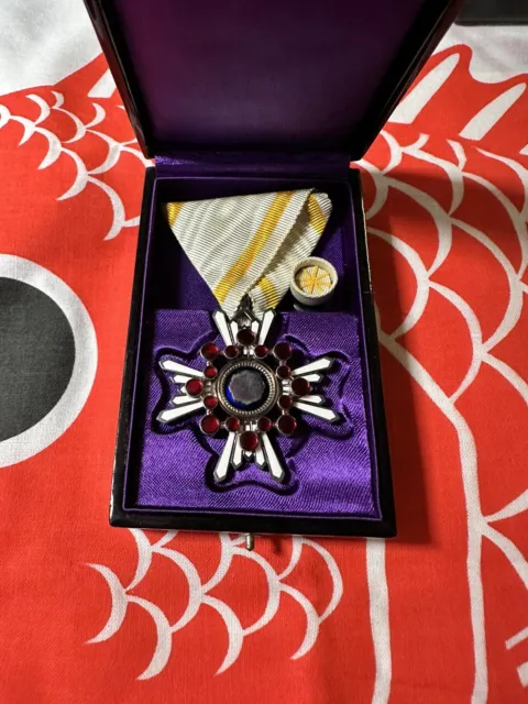Order of the Sacred Treasure, 5th class, Imperial Japanese Army