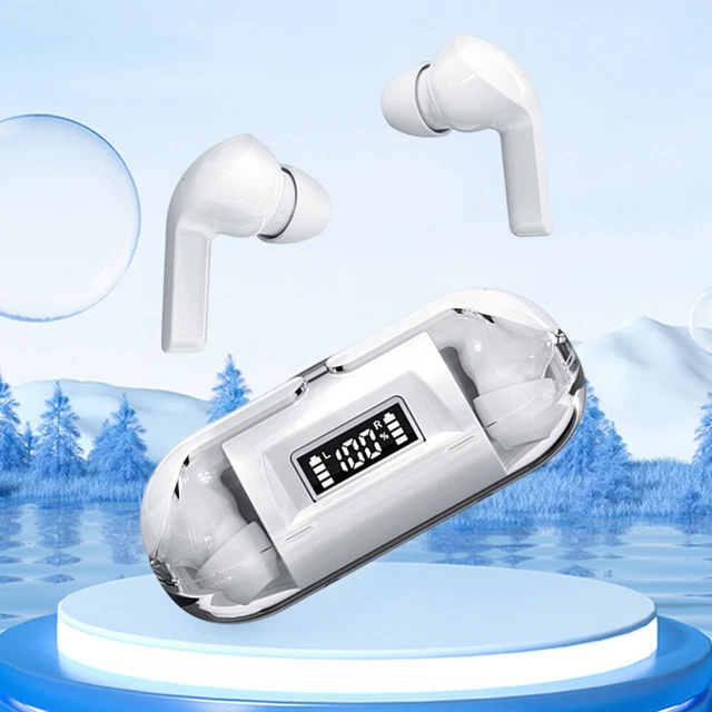 HANDSFREE EARBUDS SPACE Capsule Transparent Headphones Bluetooth