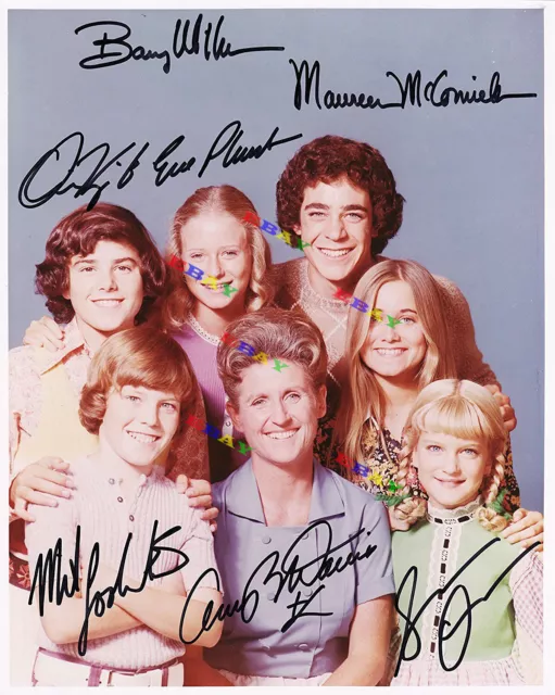 The Brady Bunch Autographed Signed 8x10 Photo Reprint