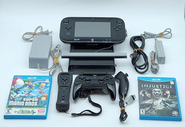 Wii U 8GB Basic Set Console New Super Mario Bros U White Nintendo Wii U 9Z