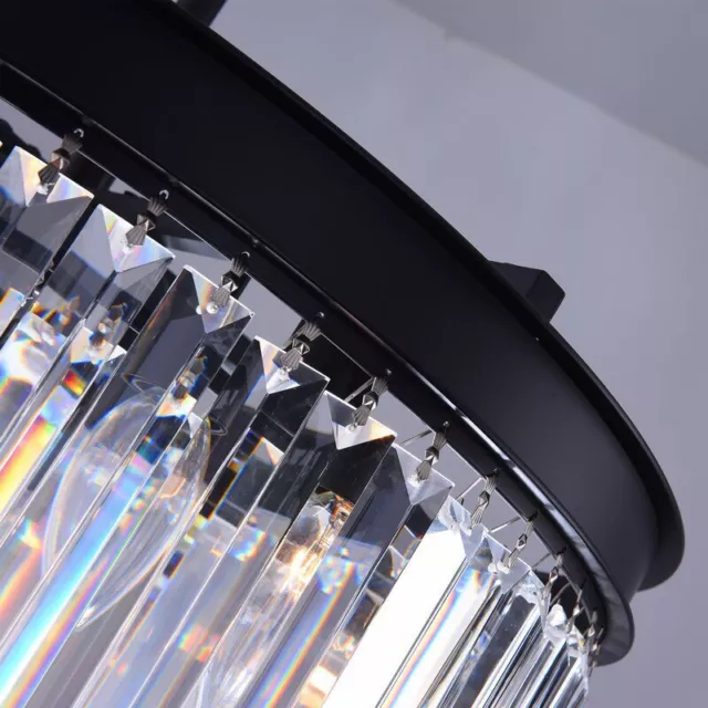 Crystal Chandelier Lighting Kitchen Pendant Light Bar Lamp Modern Ceiling Lights 3