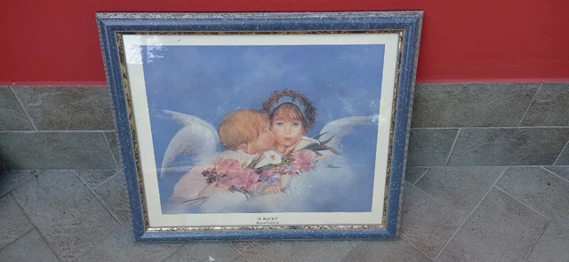 Quadro Anna Corsini Il Bacio Angeli Angioletti