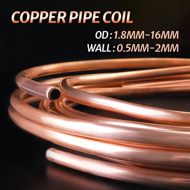 COPPER PIPE COIL OD 1.8MM16MM copper pipe/tube/plumbing/microbore