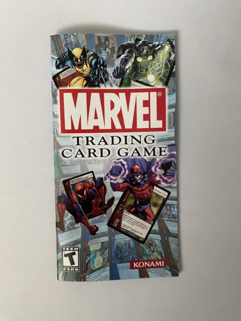 Gioco di carte collezionabili Marvel - PSP Sony completo di Thanos vs. carta e manuale 8