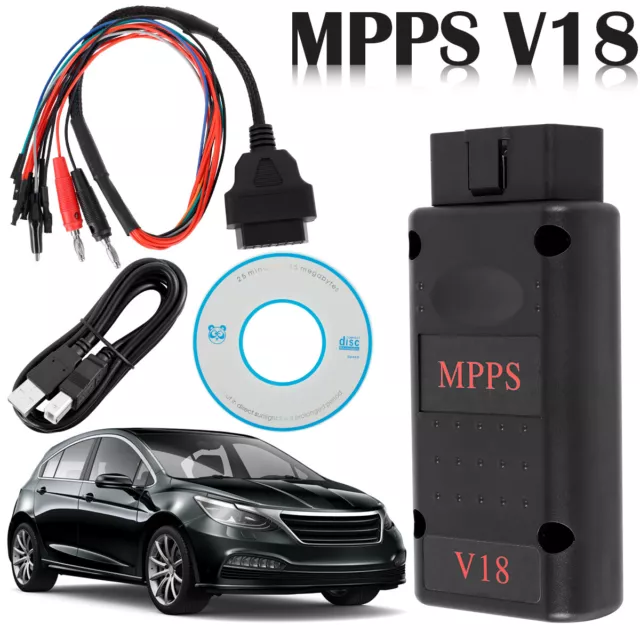 MPPS SMPS V18 ECU Programming Tool Professional Tricore Cable Programmer<