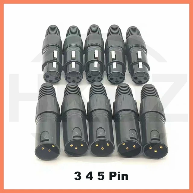 Oluote 3 Poliges XLR Stecker Buchse 90 Grad Rechtwinkliges Mikrofon Audio Verlängerungskabel (10M