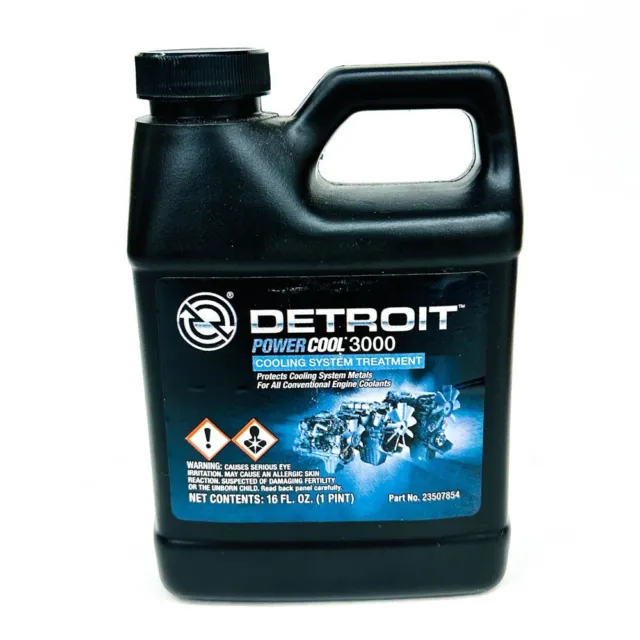 Detroit Power Cool 3000 Coolant Additive 16 oz OEM Gillig 23507854 - Made in USA