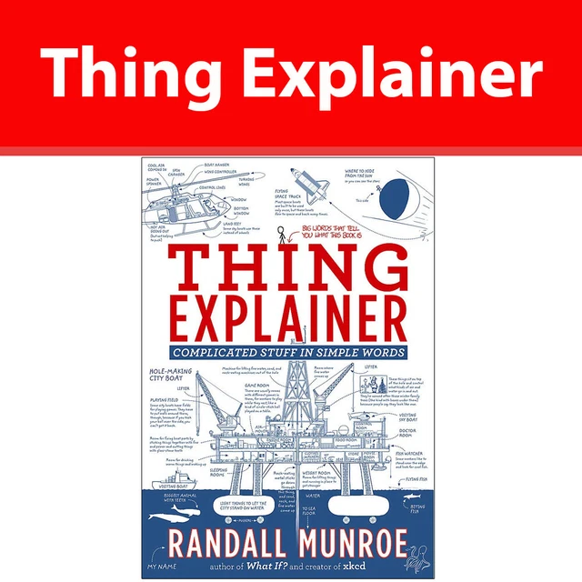 THING EXPLAINER COMPLICATED Stuff in Simple Words by Randall Munroe PB ...