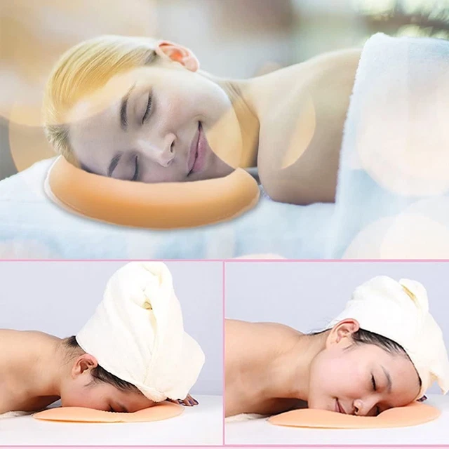 Almohada de silicona almohada de masaje de silicona suave para salón en casa